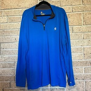 Mens 3/4 Zip long sleeve